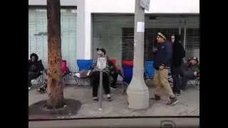 Sneakerheads Waiting In Line Vine
