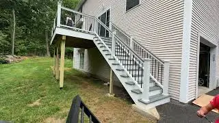 Building TREX Deck - 2 min