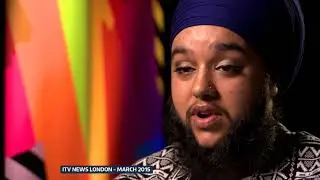 Harnaam Kaur on ITV News London