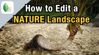 BEST 4 Steps to Edit an AMAZING LANDSCAPE PHOTOGRAPHY on your Mobile - Snapseed