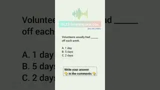IELTS Listening Practice 
