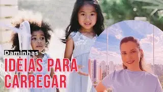 Ideias para as daminhas carregarem