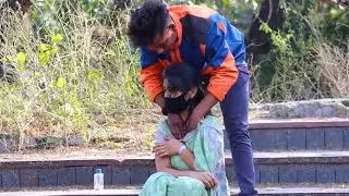 New Massage Prank On cute 🥰 girl 👧| prankgonewrong | 