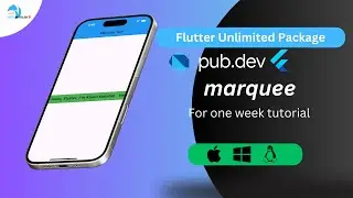 Flutter Marquee Package|Learn With Motaleb|Abdul Motaleb|Flutter Package