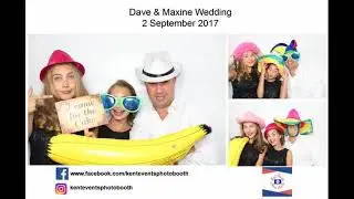 Dave & Maxine 2nd September 2017 Donnington Manor Hotel Dunton Green