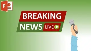 How to Create a Breaking News Intro Video in Microsoft PowerPoint