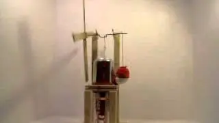 Pop Can Engine Fan With Enclosed Firebox