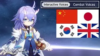 Bailu Combat Battle Voice Lines & Interactive Voice ( 4 Language ) Japanese Korean English Chinese