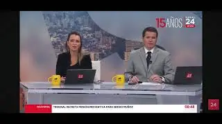 Entrevista 24 Horas a Susana Sierra por caso del ex director de la PDI, Sergio Muñoz.