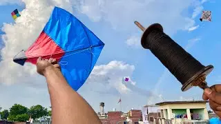 How to fly kite step by step | Patang kaise udaye | kite cutting