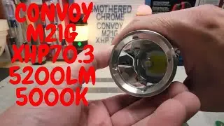 CONVOY M21G NEW RELEASE XHP 70.3 5200LM