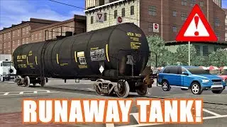 RUNAWAY TANK CAR!⚠️