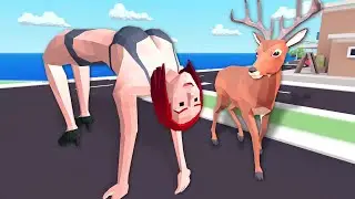 She Chose To Live As A Deer - Deer Simulator