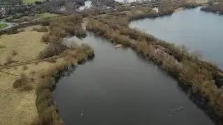 Lea Marston Lakes from a Drone (Mavic Pro)