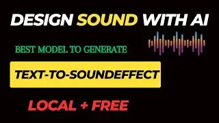 Stable Audio Open:How AI Design Sounds From Text| Best Text-to-SoundEffects model #ai