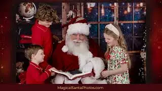 2023 Santa Experience: Magical Santa Photos - coming to Palm Harbor FL + Wake Forest NC