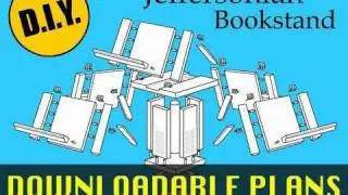 How to Make a Thomas Jefferson (Jeffersonian) Bookstand with Downloadable Plans