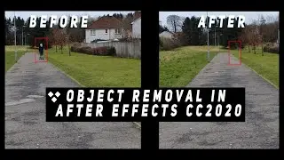 How to Remove Unwanted objects from your Footage | AFTER EFFECTS CC2020