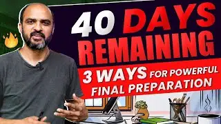 40 Days Remaining in NEET 2024 - 3 Ways to KEEP Yourself CHILL & Super FOCUSED!!