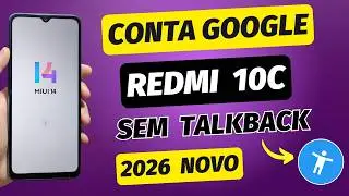REMOVER CONTA GOOGLE REDMI 10C MIUI 14 ATUALIZADO 2024 ANDROID 13 SEM PC NÃO ABRE CONFIGURAÇÕES
