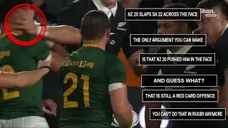 SA vs NZ Part 2: Kirifi Slaps Sacha – Yet, No Red Card?