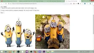 Create a HTML Page in Notepad. HTML Web Page Tutorial with source code