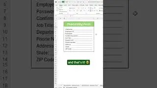 How to custom format forms in Excel! 