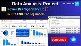 Power BI & SQL Server I Data Analysis Portfolio I End To End I Beginner To Expert