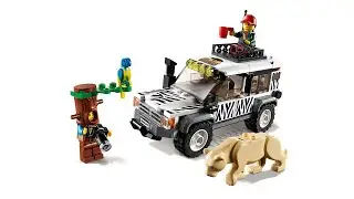 ИНСТРУКЦИЯ Lego City Внедорожник для сафари