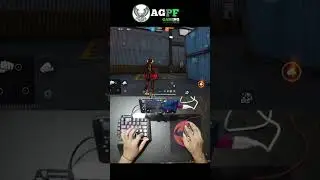 How to play free fire with keyboard mouse in mobile | ⌨️ 🖱📱 full setup without app no activation