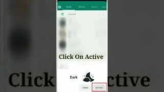 How To Enable Dark Theme In GB WhatsApp || Dark Mode Gbwhatsapp 