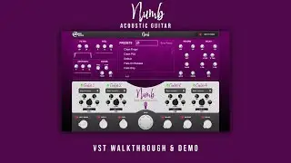 Numb - Dark Acoustic Guitar VST Plugin (Walkthrough & Demo)