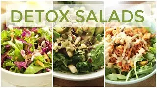 3 HEALTHY SALAD RECIPES | Easy & Healthy Recipes