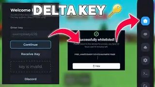 Delta Key | How To Get Delta Executor Key ( 2025) | Roblox Executor