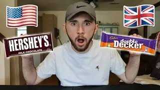 US vs UK Chocolate Bars