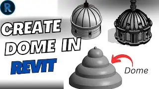 How to create dome in revit 
