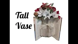 Upcycle a Book into an Elegant Vase, Book Folding Made Easy