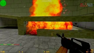 Counter Strike: Zombie Biohazard Mod | New Map: bio_pxs_mario
