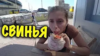 ПЕРВЫЙ РАЗ ПРОБУЕМ ГРЕЧЕСКУЮ ШАУРМУ ЗА 142 РУБЛЯ (55 ГРН)