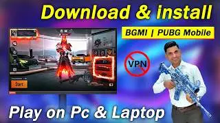 How to Play BGMI PUBG Mobile on Gameloop Emulator on Windows PC and Laptop