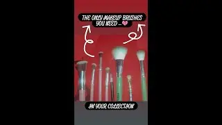 THE ONLY MAKEUP BRUSHES YOU NEED IN YOUR COLLECTION // SUBSCRIBE TO MY YOUTUBE CHANNEL // #shorts