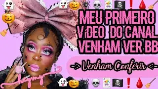⊱✿🎃--👀🖐🏻 Primeiro Video Do Canal...