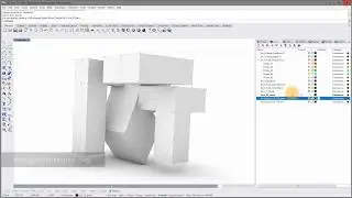DE1 Rhino Excercise 03: from surfaces to objects