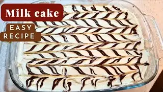 Milk cake recipe/Easy milk cake recipe/delicious cake baking idea/milk cake recipe for beginners