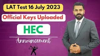 HEC official LAT test key 2023| The law channel