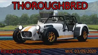 Forza Horizon 4 - Forzathon Guide'Thoroughbred' - Threading The Needle Skill Guide