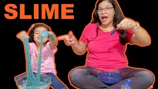 Primer Slime con mi Mamá Dominicana y mi Hija