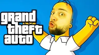 НАКОНЕЦ-ТО ГТА 6 (The Simpsons Hit & Run СТРИМ #1)
