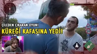 Rakı içme dersi verdi, küreği kafasına yedi | Hapse Girmeme Oyunu