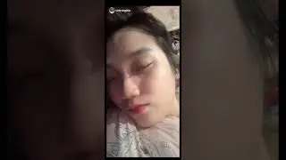 Virly Virginia ketiduran